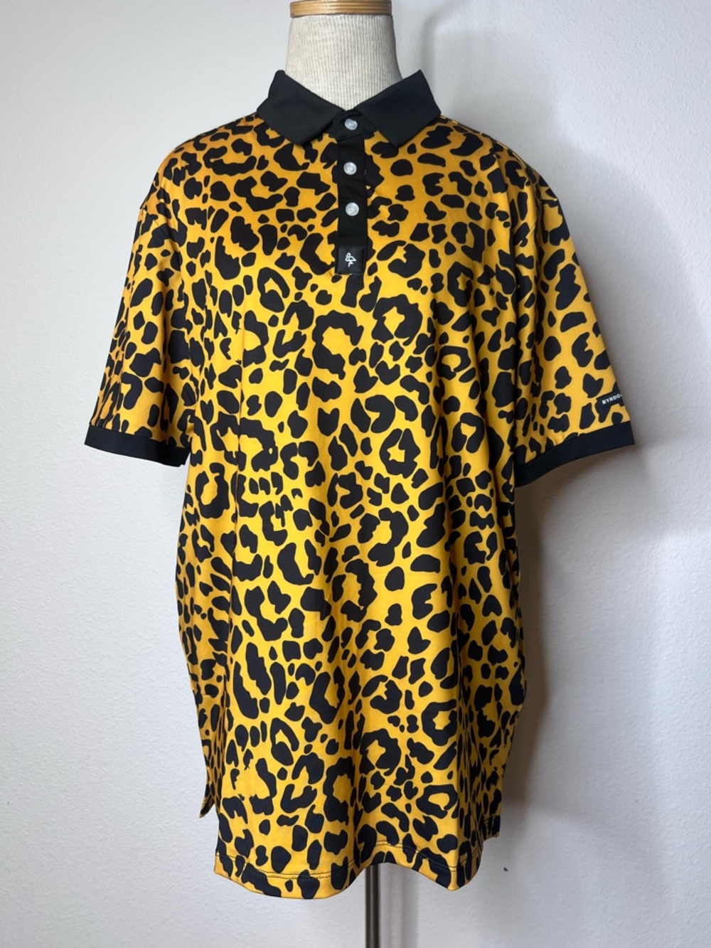 Byrd Gang Leopard Men’s Golf Polo
